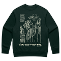 Fairytale Of New York Pine Green Sweatshirt