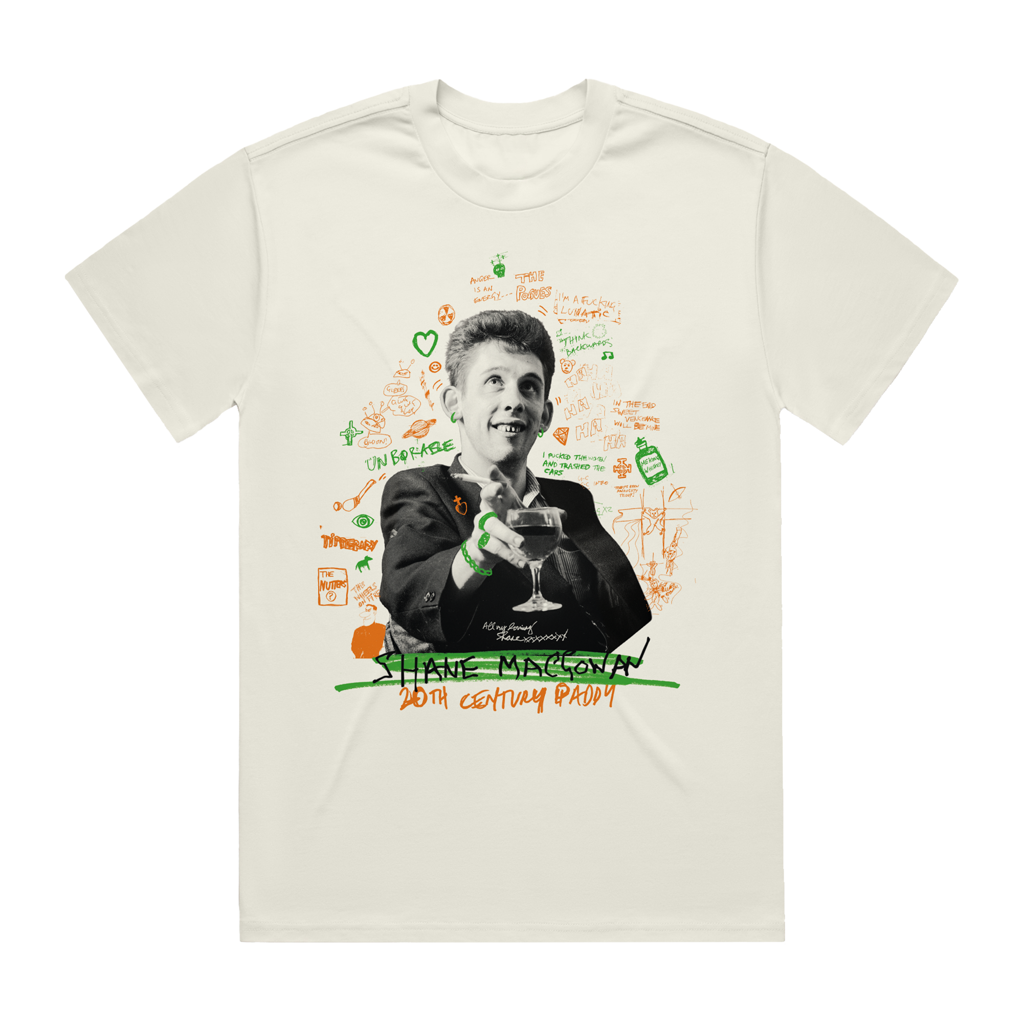 20th Century Paddy | Ecru T-Shirt