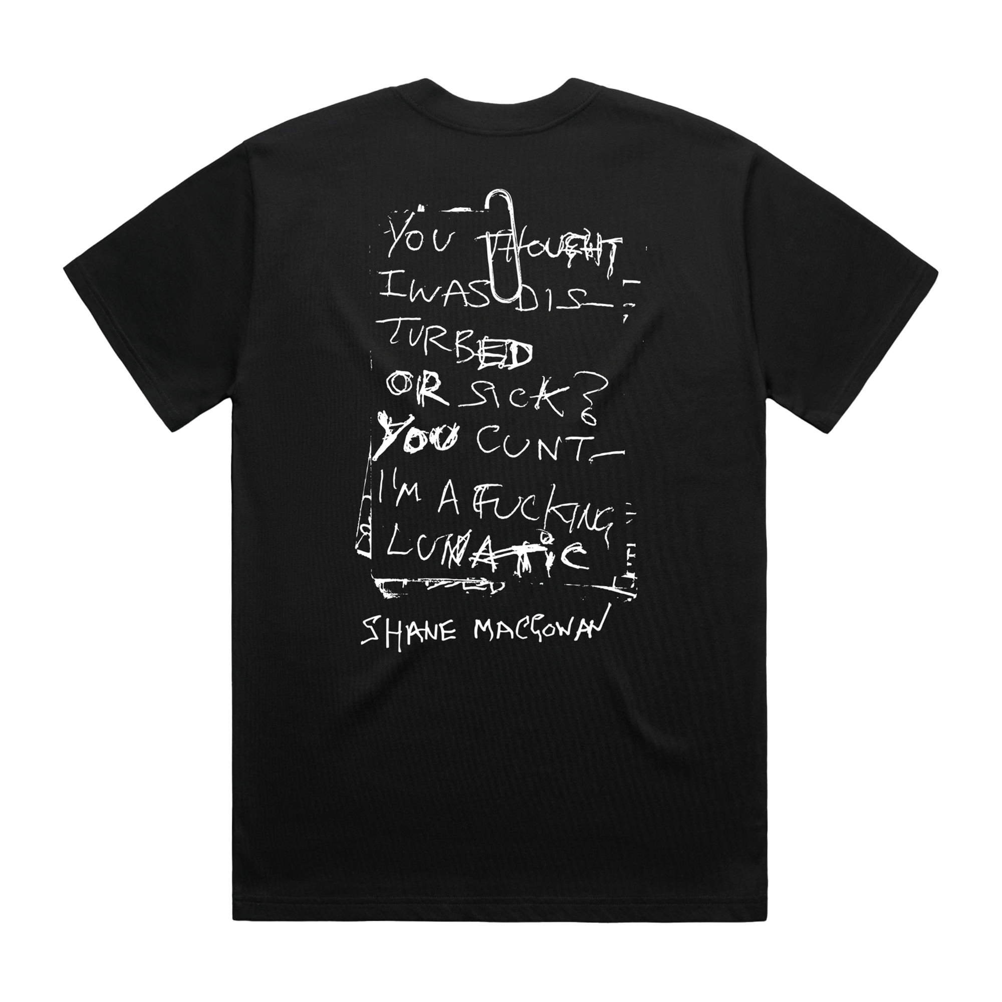 20th Century Paddy | Black T-Shirt