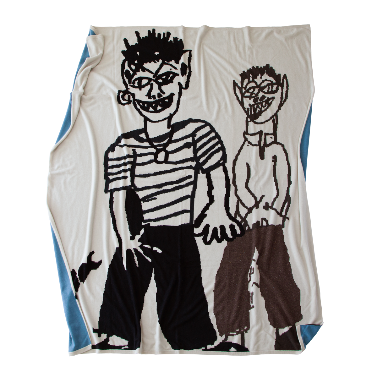 FRENCKENBERGER x SHANE MACGOWAN Leprechauns Cashmere Blanket