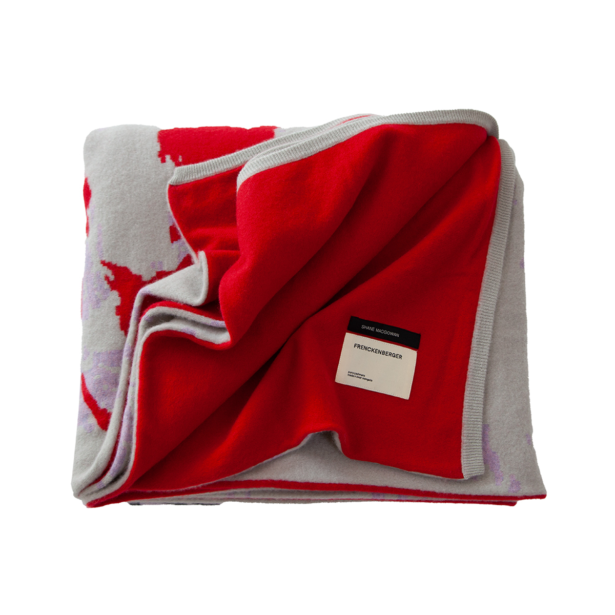 FRENCKENBERGER x SHANE MACGOWAN Greetings From Vegas Cashmere Blanket