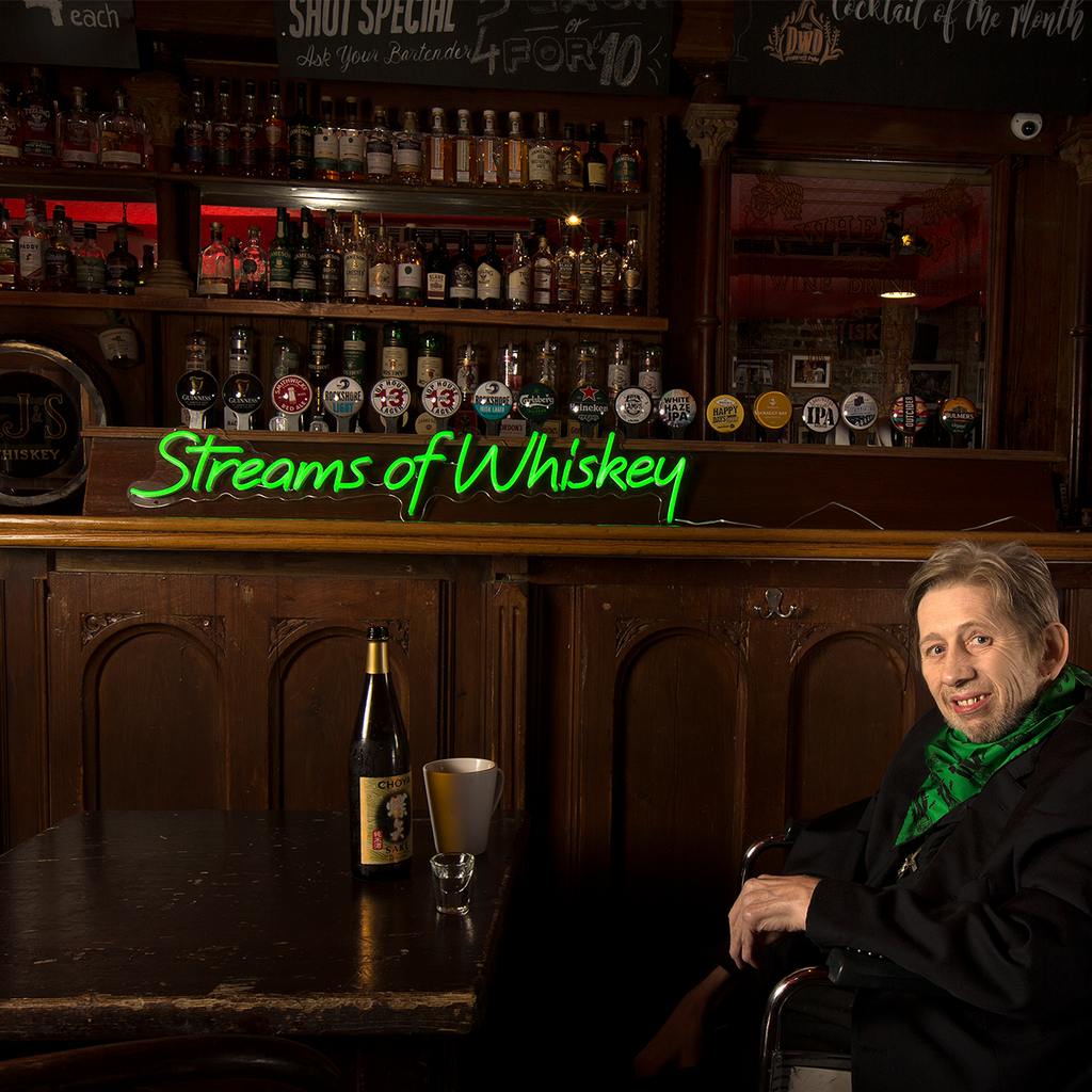 Streams of Whiskey Neon