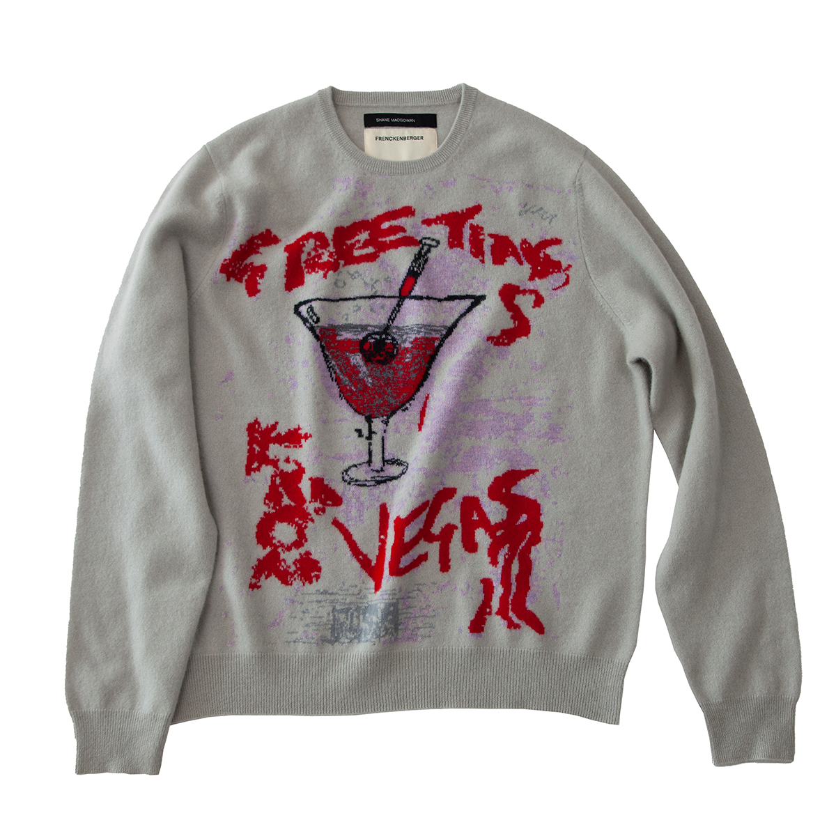 FRENCKENBERGER x SHANE MACGOWAN Greetings From Vegas Sweater