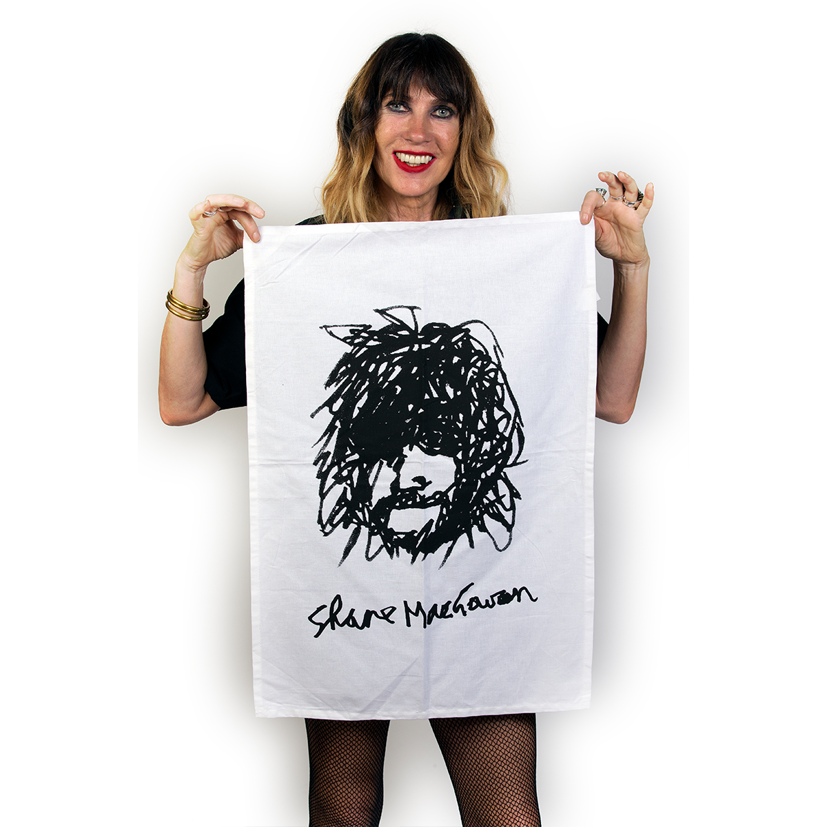 Shane Self-Portrait Tea Towel - Limited Edition